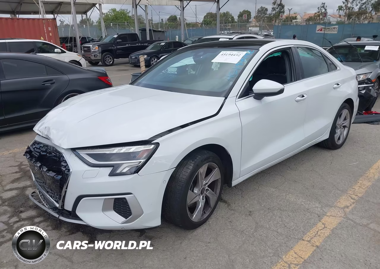 2023 Audi A3 Premium 40 Tfsi Quattro S Tronic VIN:WAUGUDGY9PA136621 - 2
