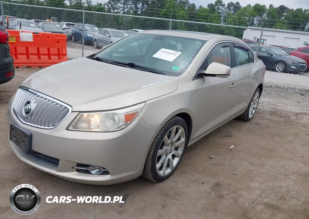 2010 Buick Lacrosse Cxs VIN:1G4GE5GVXAF310651 - 2