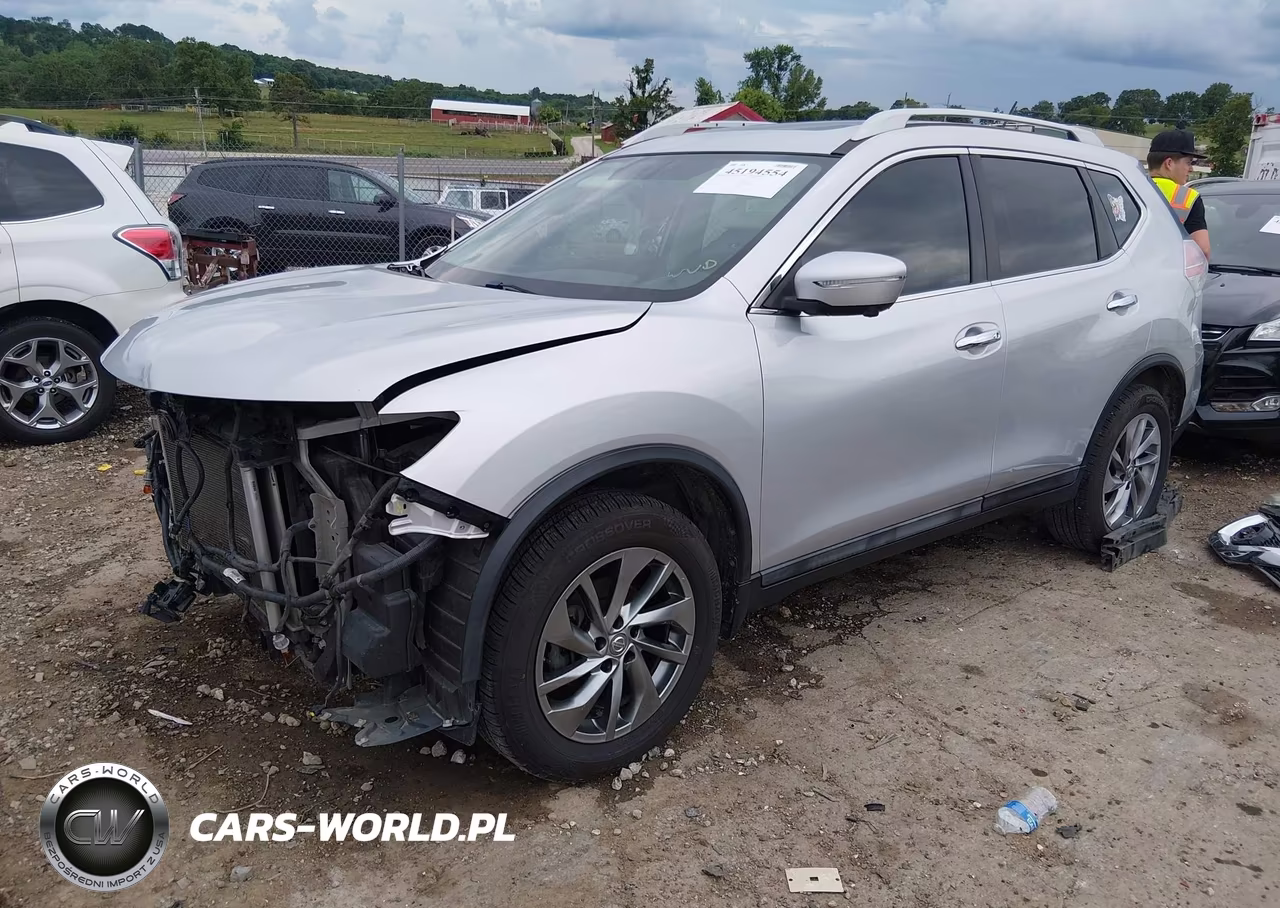 2015 Nissan Rogue Sl VIN:5N1AT2MT7FC855468 - 2
