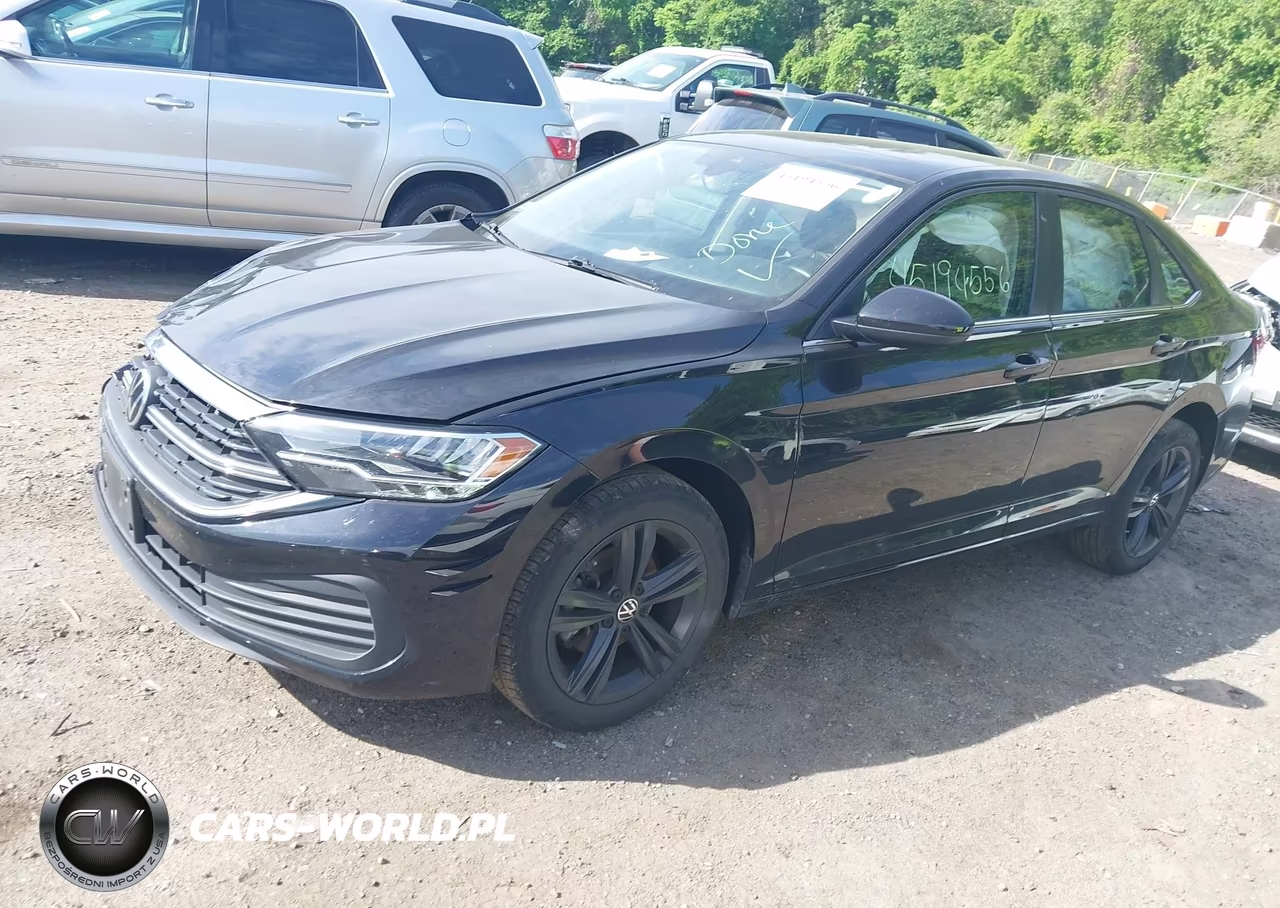 2022 Volkswagen Jetta 1.5T Se VIN:3VW7M7BU2NM014205 - 2