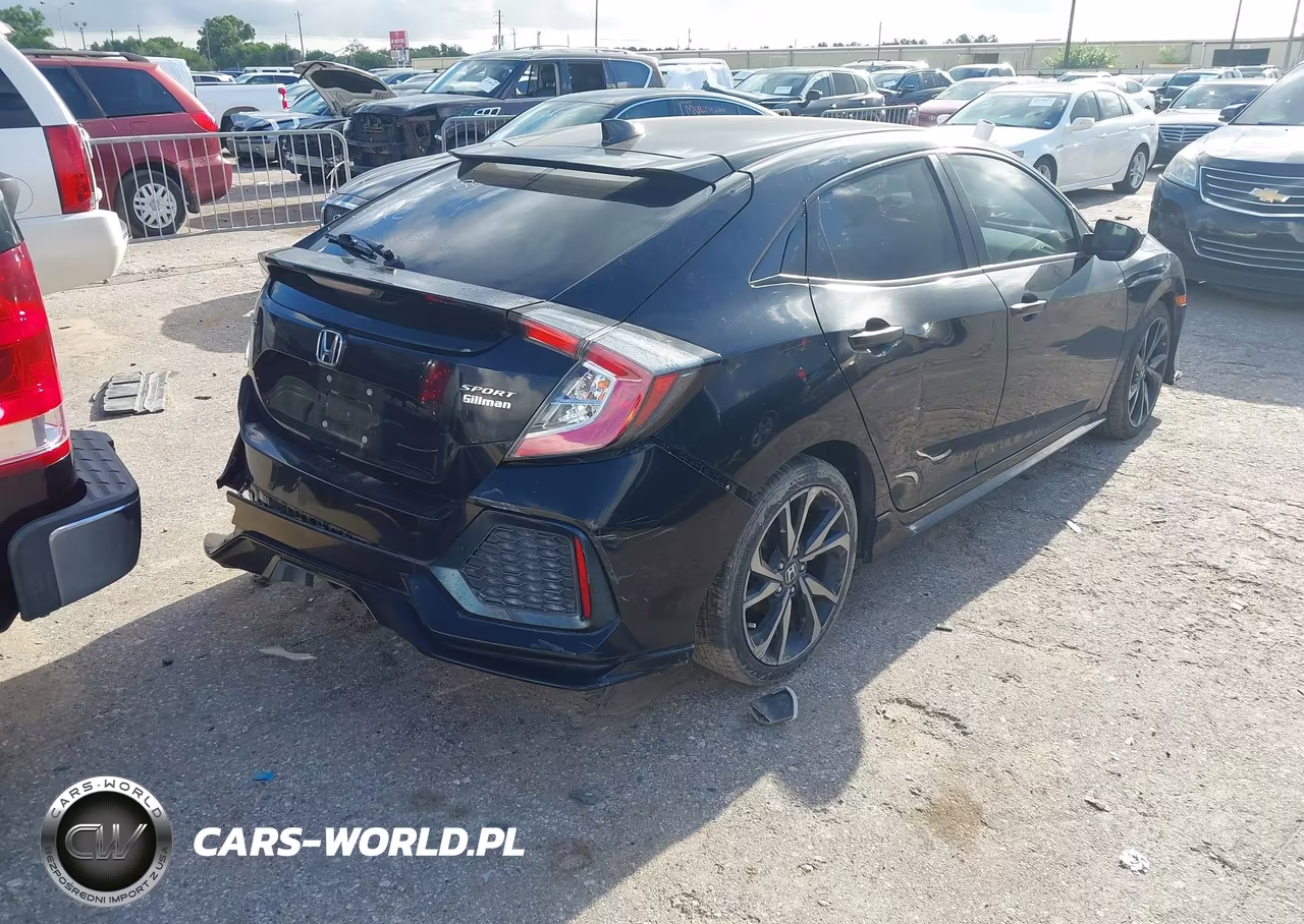 2018 Honda Civic Sport VIN:SHHFK7H46JU207708 - 4