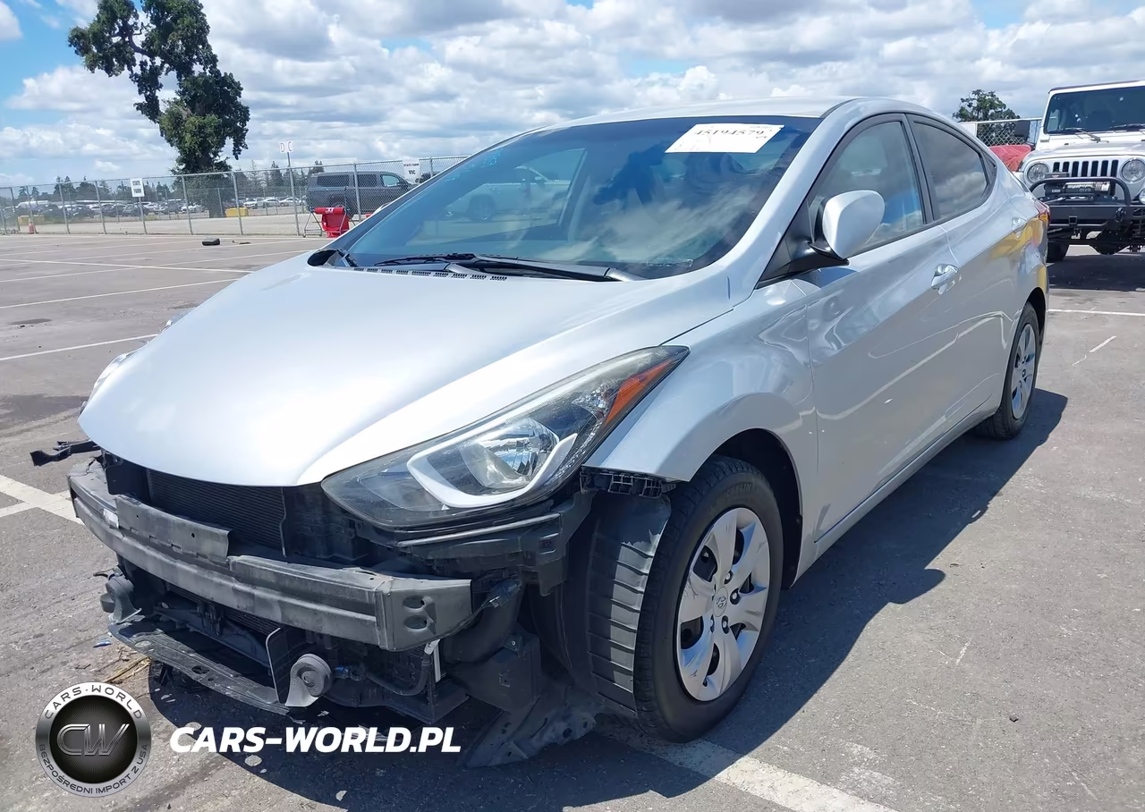2016 Hyundai Elantra Se VIN:5NPDH4AE5GH692118 - 2