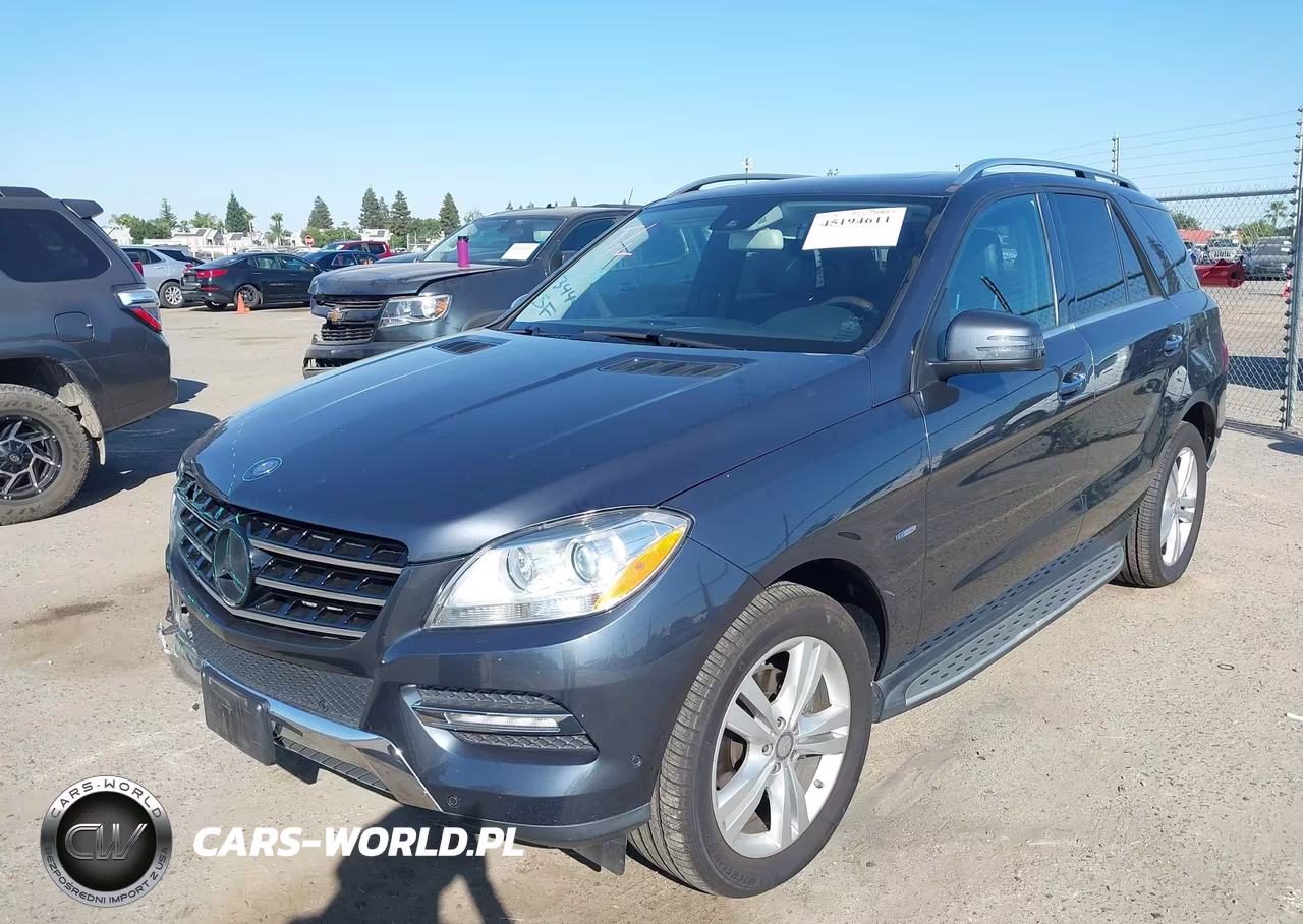 2012 Mercedes-Benz Ml 350 4Matic VIN:4JGDA5HB6CA030003 - 2