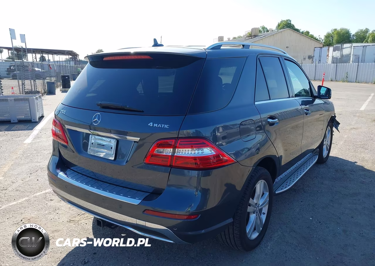 2012 Mercedes-Benz Ml 350 4Matic VIN:4JGDA5HB6CA030003 - 4