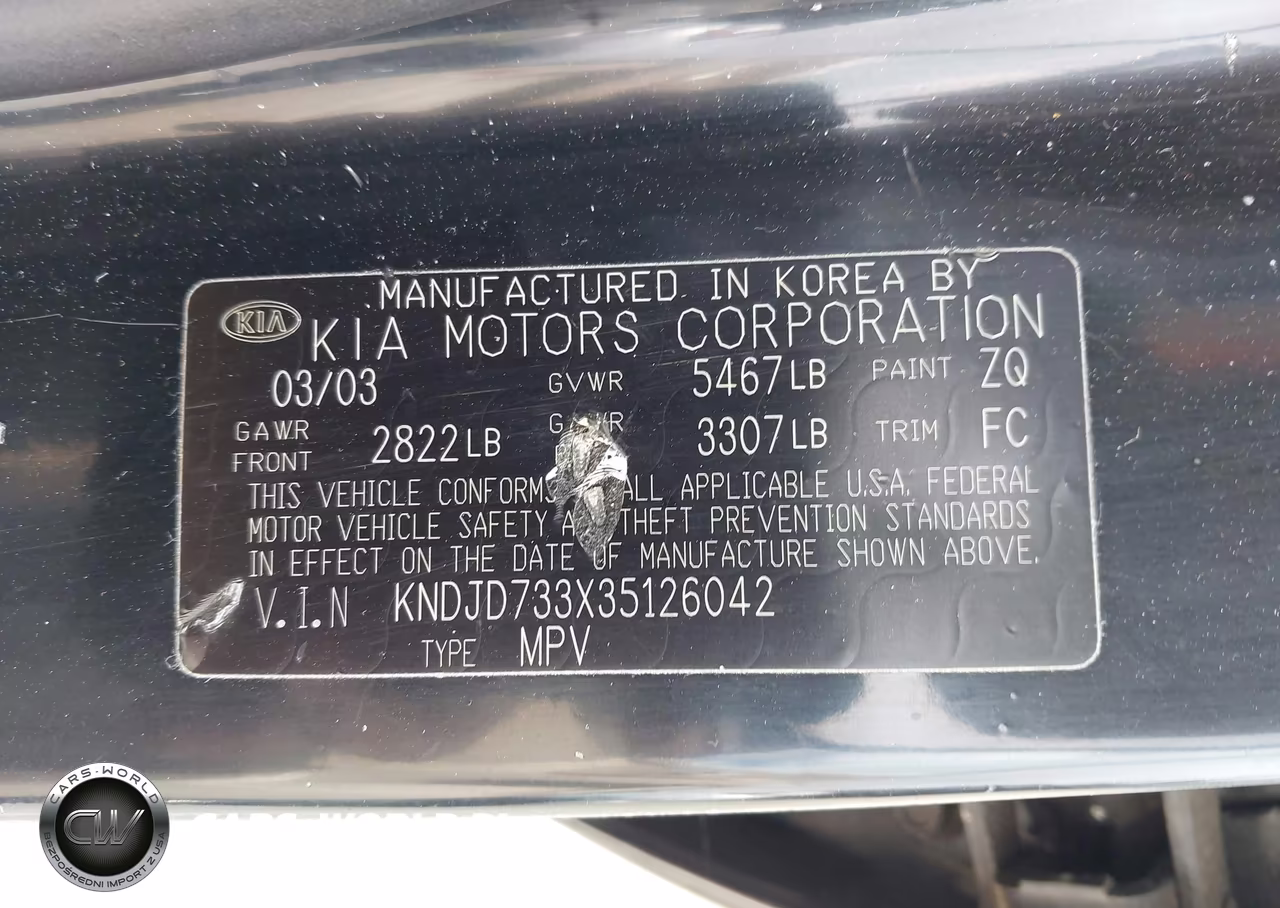 2003 Kia Sorento Ex-Lx VIN:KNDJD733X35126042 - 9