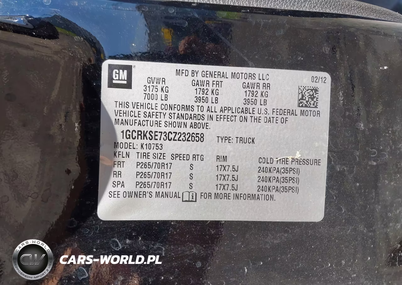 2012 Chevrolet Silverado 1500 Lt VIN:1GCRKSE73CZ232658 - 9