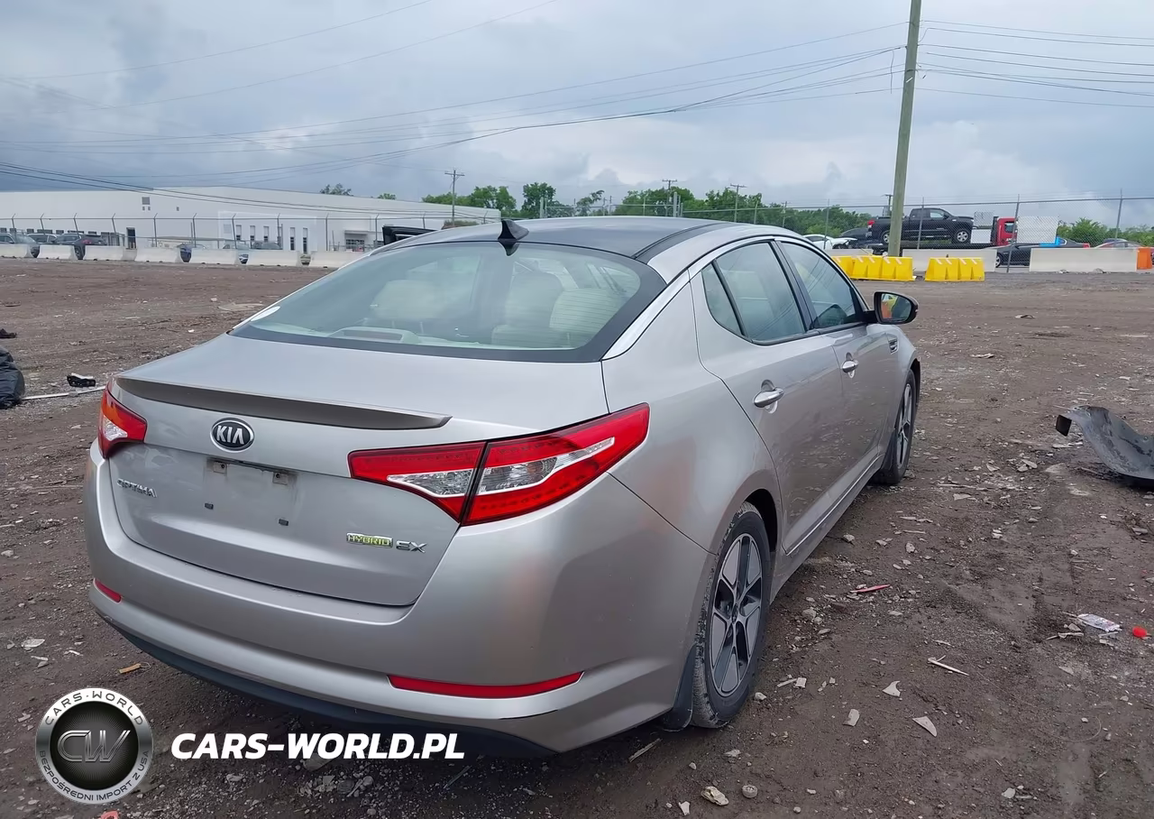 2013 Kia Optima Hybrid Ex VIN:KNAGM4AD4D5046819 - 6