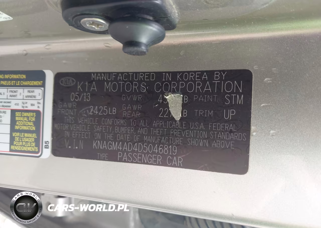 2013 Kia Optima Hybrid Ex VIN:KNAGM4AD4D5046819 - 9