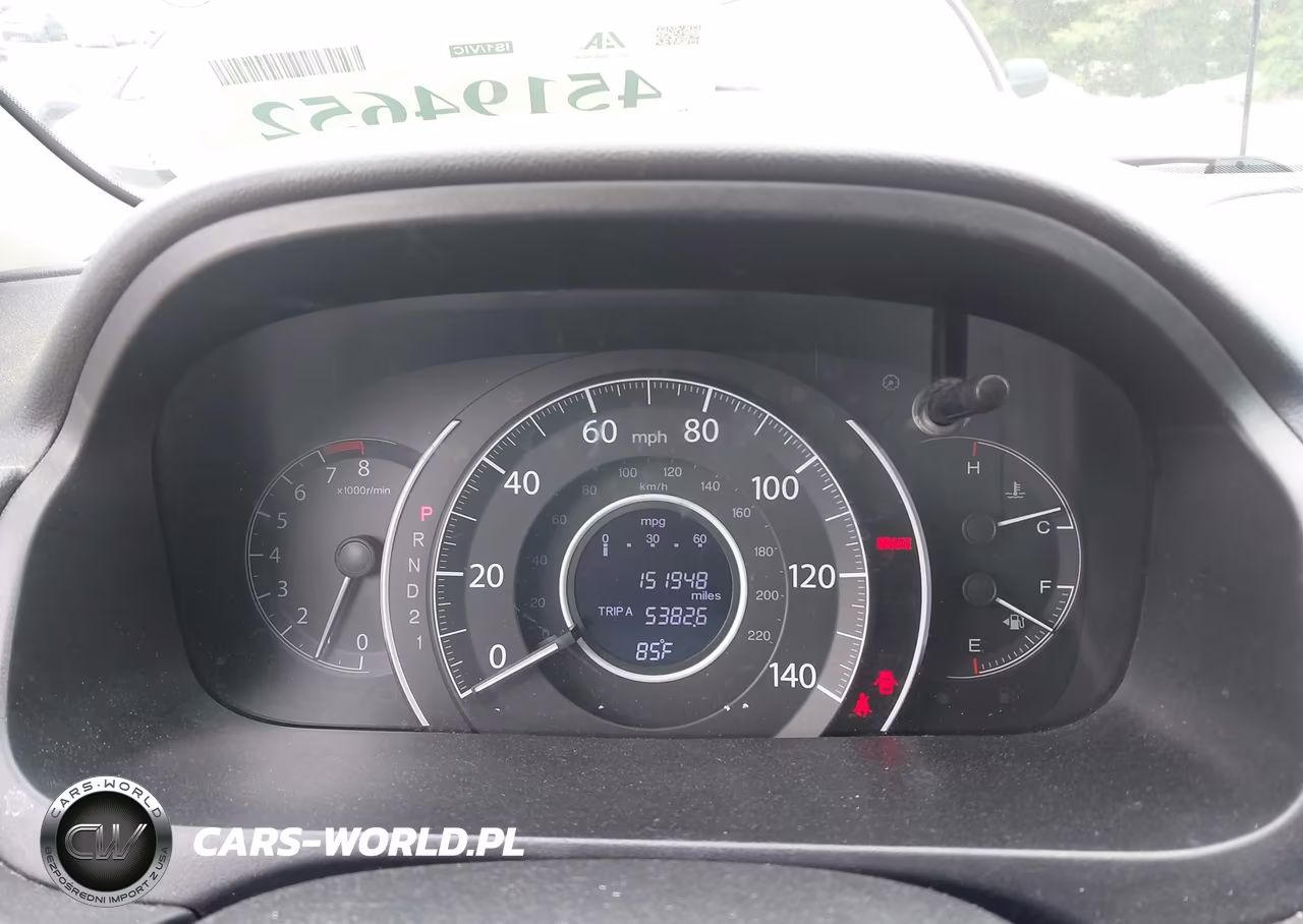 2014 Honda Cr-V Lx VIN:5J6RM3H34EL002684 - 7