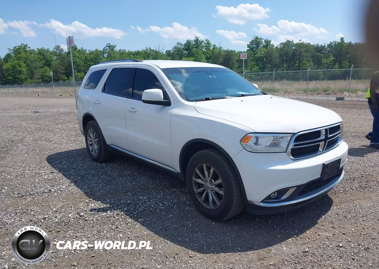 2017 Dodge Durango Sxt Awd