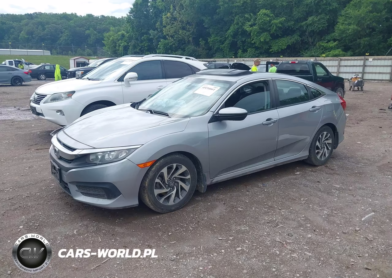 2016 Honda Civic Ex VIN:19XFC2F71GE042034 - 2