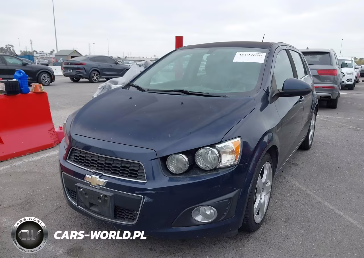 2016 Chevrolet Sonic Ltz Auto VIN:1G1JE6SB7G4158922 - 2