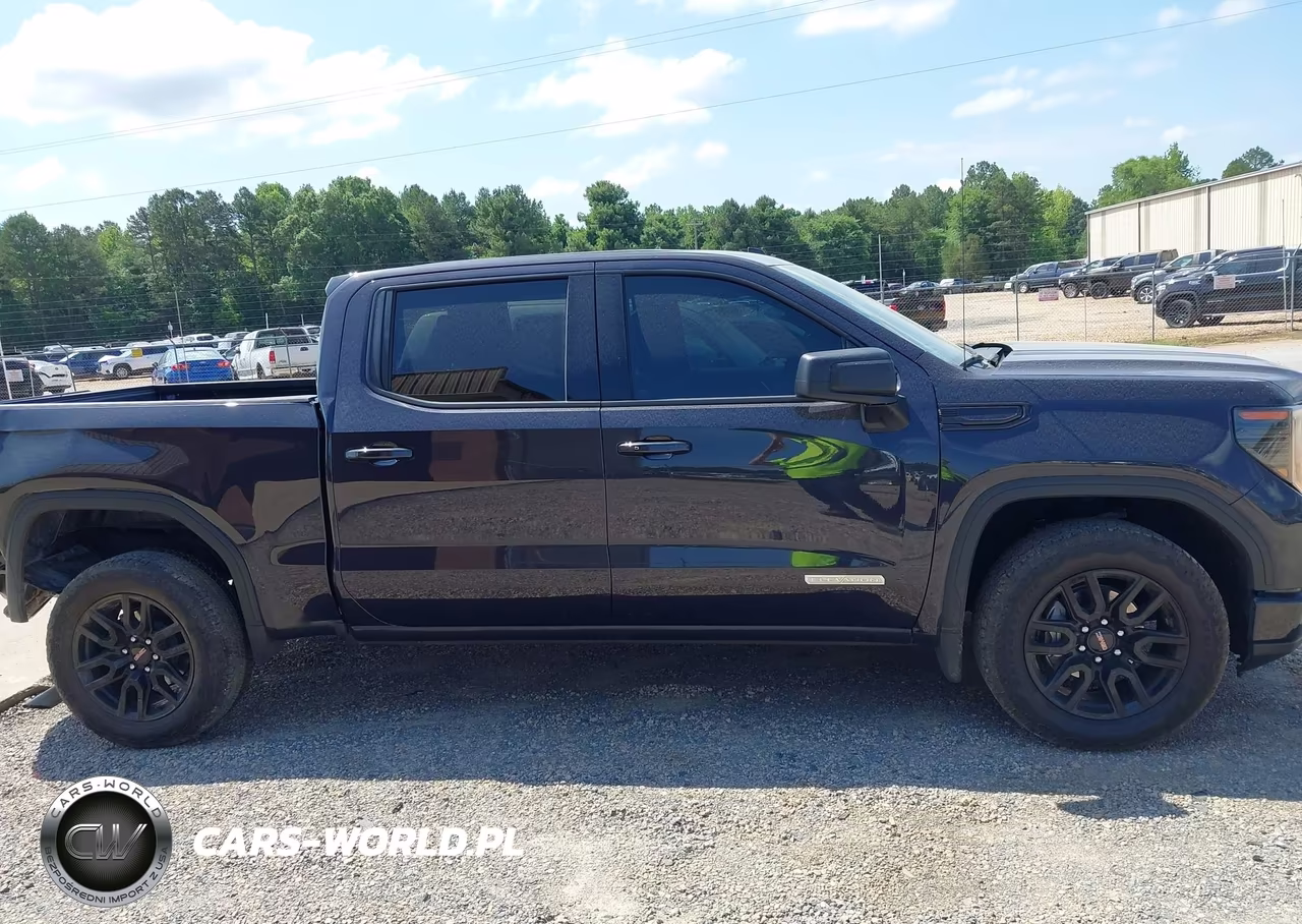 2024 GMC Sierra 1500 4Wd Short Box Elevation With 3Sb VIN:3GTPUCEK4RG159319 - 13