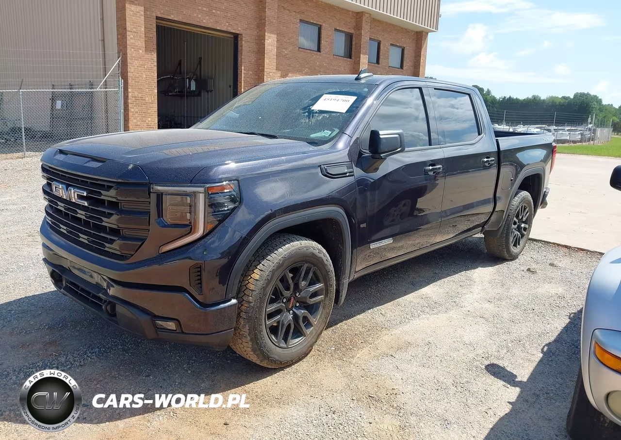 2024 GMC Sierra 1500 4Wd Short Box Elevation With 3Sb VIN:3GTPUCEK4RG159319 - 2