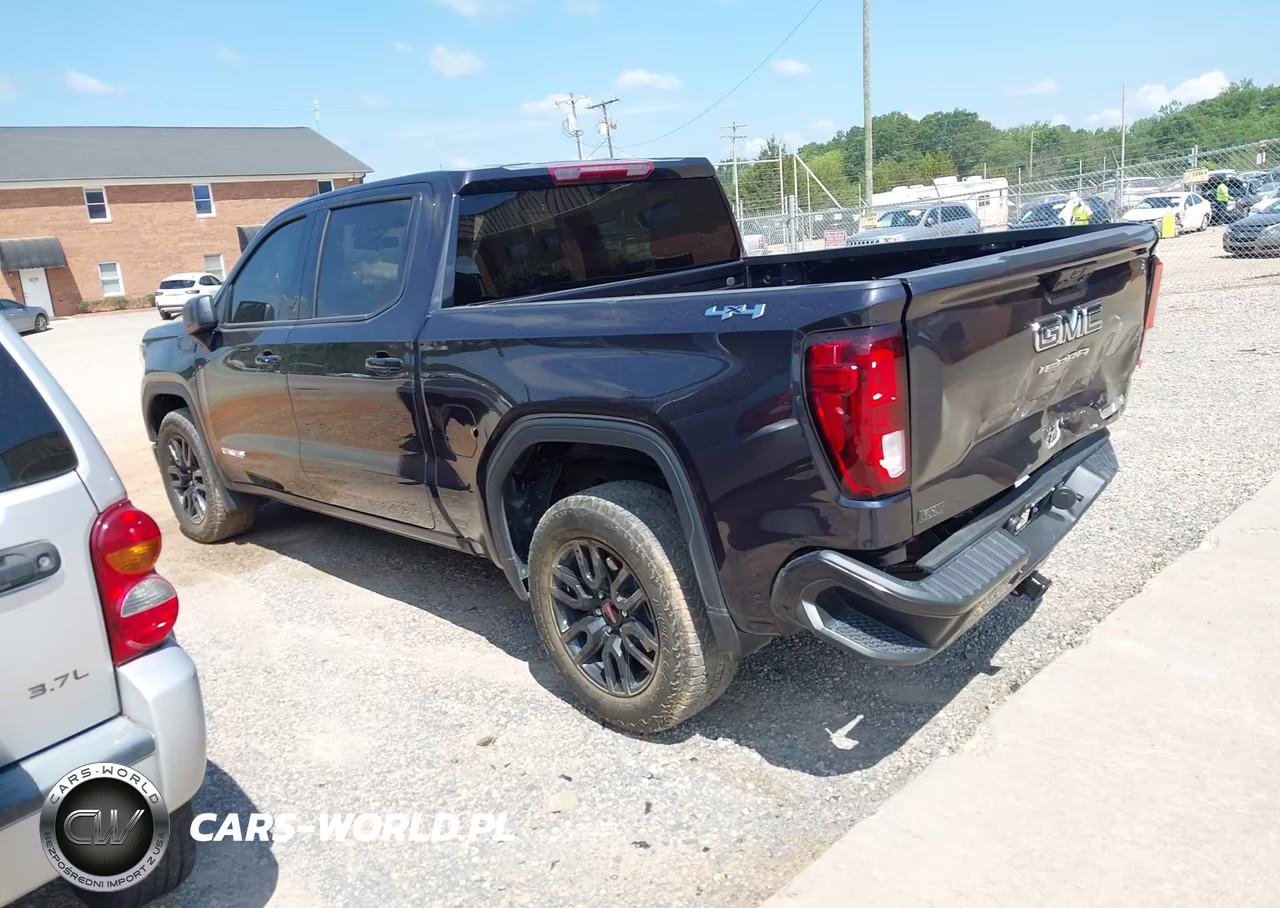 2024 GMC Sierra 1500 4Wd Short Box Elevation With 3Sb VIN:3GTPUCEK4RG159319 - 3