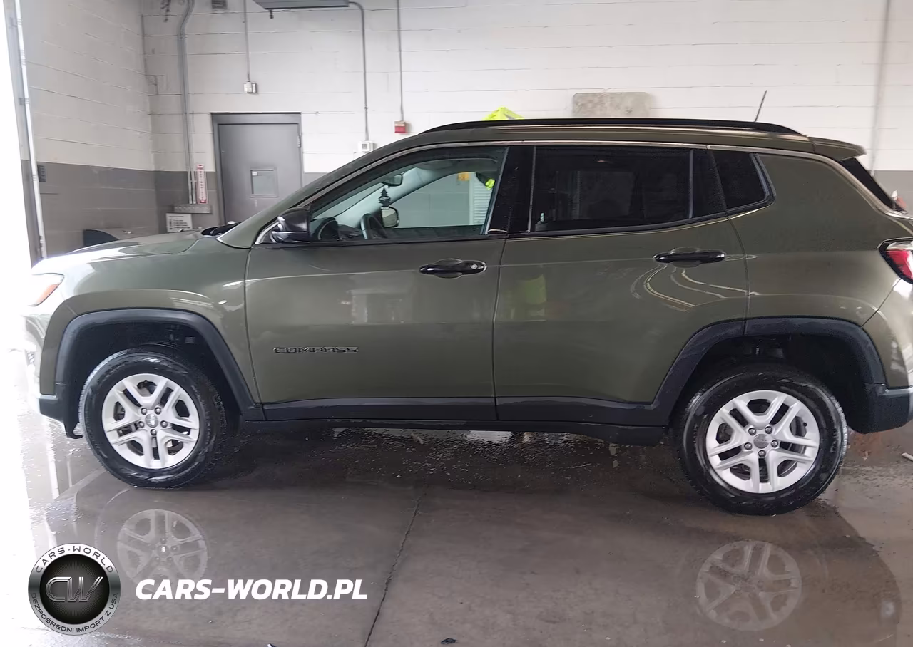 2020 Jeep Compass Sport 4X4 VIN:3C4NJDAB1LT247738 - 14