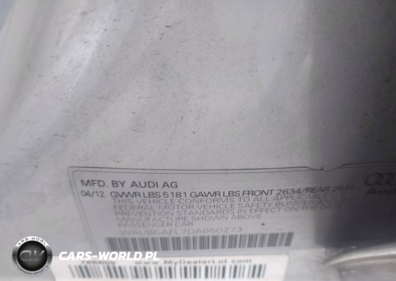 2013 Audi S4 3.0T Premium Plus VIN:WAUBGAFL7DA050273 - 9