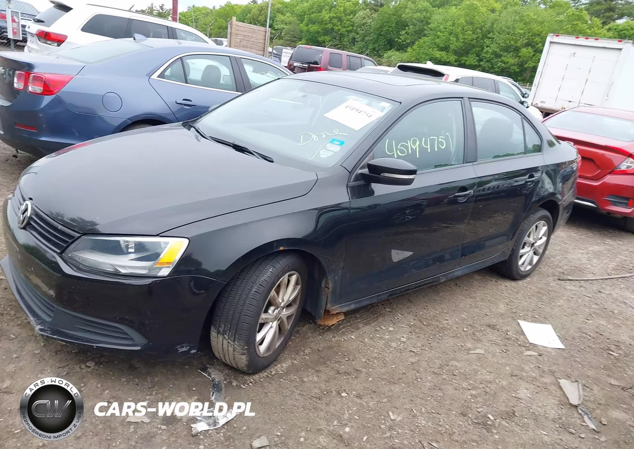 2011 Volkswagen Jetta 2.5L Se VIN:3VWDZ7AJ4BM352096 - 2