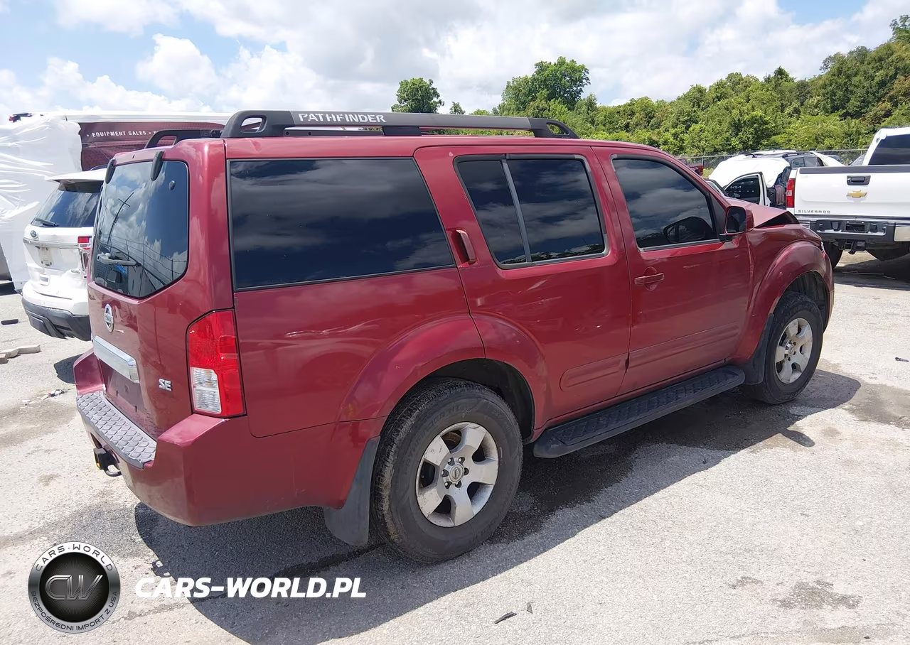 2007 Nissan Pathfinder Se VIN:5N1AR18U17C616284 - 4