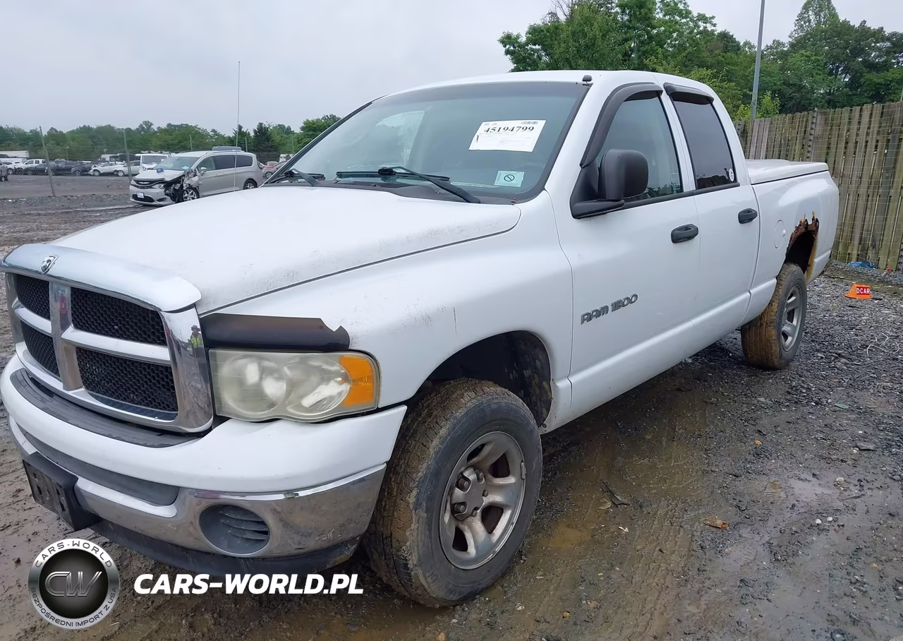2004 Dodge Ram 1500 Slt-Laramie VIN:1D7HU18N44S511644 - 2