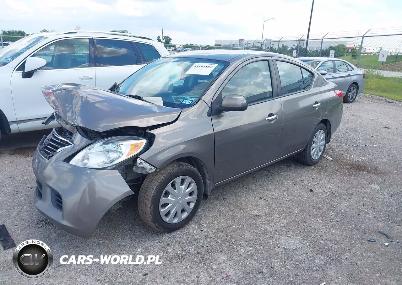 2012 Nissan Versa 1.6 Sv VIN:3N1CN7AP3CL940550 - 2