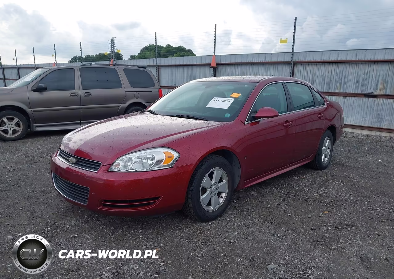 2009 Chevrolet Impala Lt VIN:2G1WT57K991192213 - 2