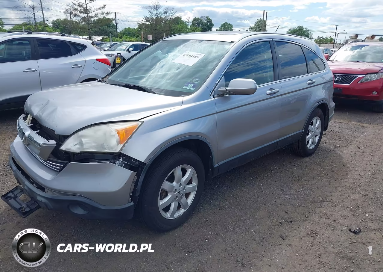 2008 Honda Cr-V Ex-L VIN:JHLRE48738C073040 - 2