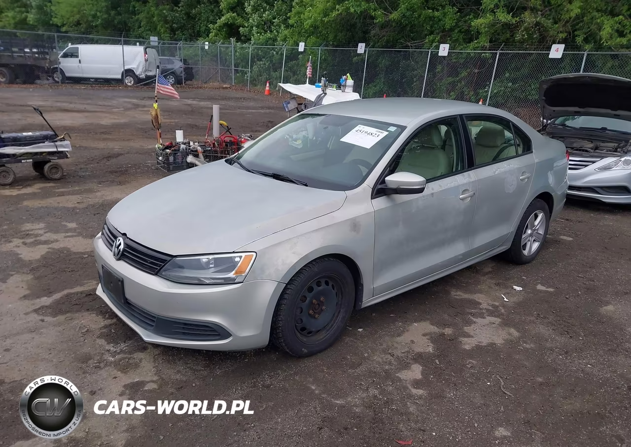 2012 Volkswagen Jetta 2.5L Se VIN:3VWDP7AJ7CM309525 - 2