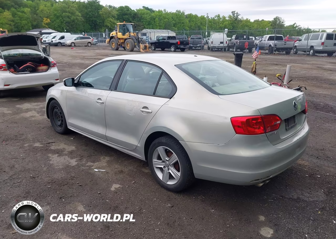 2012 Volkswagen Jetta 2.5L Se VIN:3VWDP7AJ7CM309525 - 3