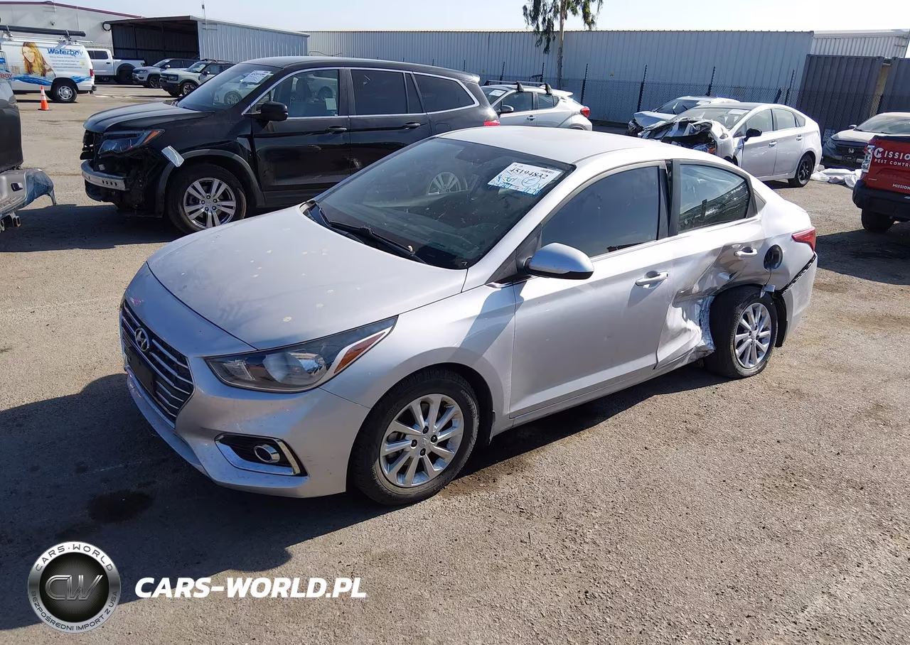 2021 Hyundai Accent Sel VIN:3KPC24A66ME136812 - 2