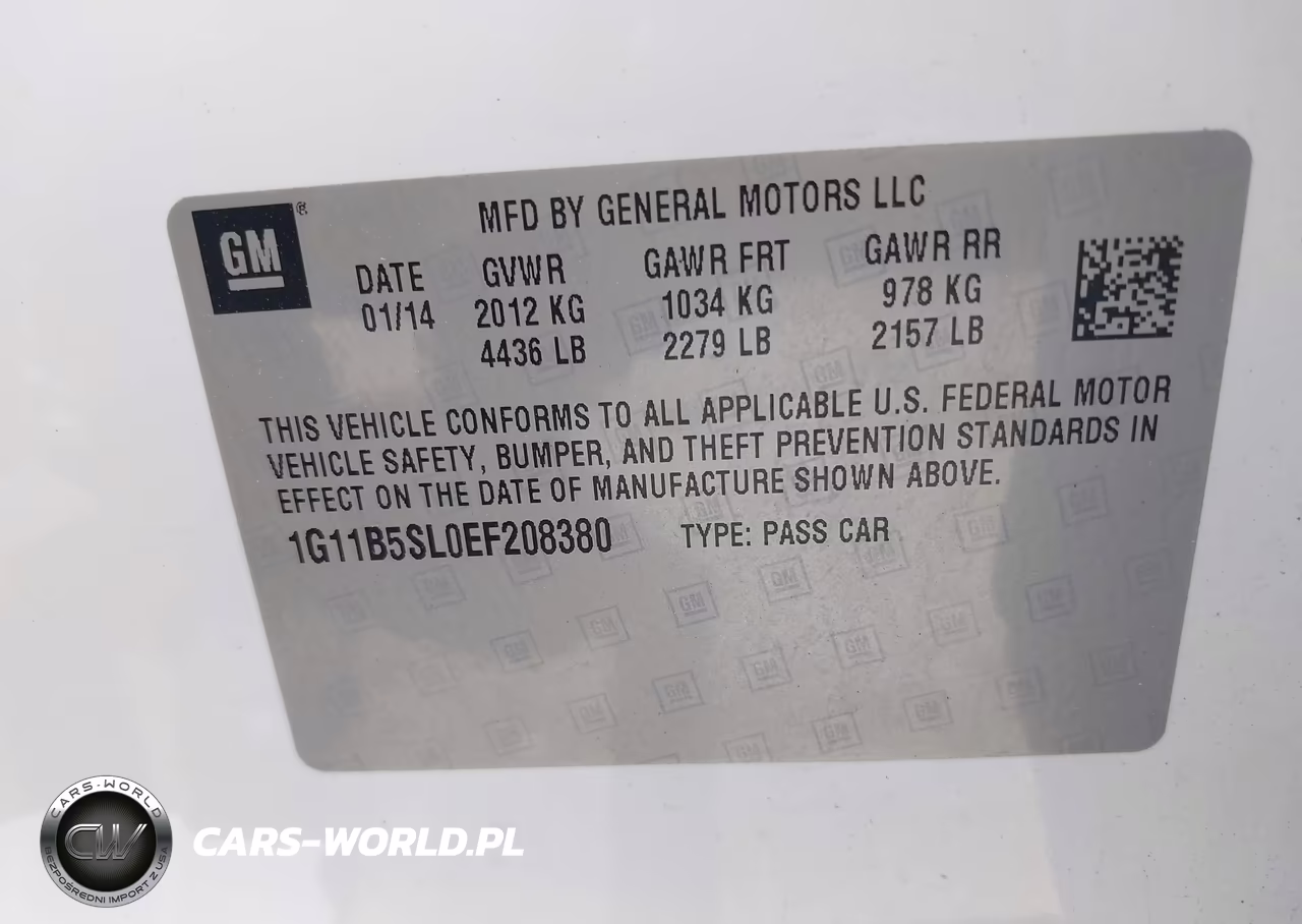 2014 Chevrolet Malibu 1Ls VIN:1G11B5SL0EF208380 - 9