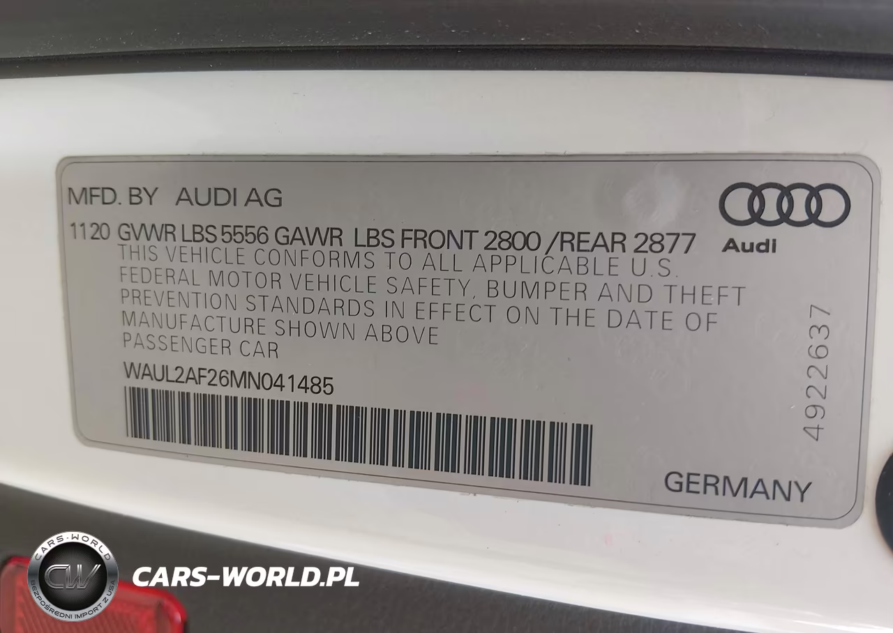 2021 Audi A6 Premium Plus 55 Tfsi Quattro S Tronic VIN:WAUL2AF26MN041485 - 9