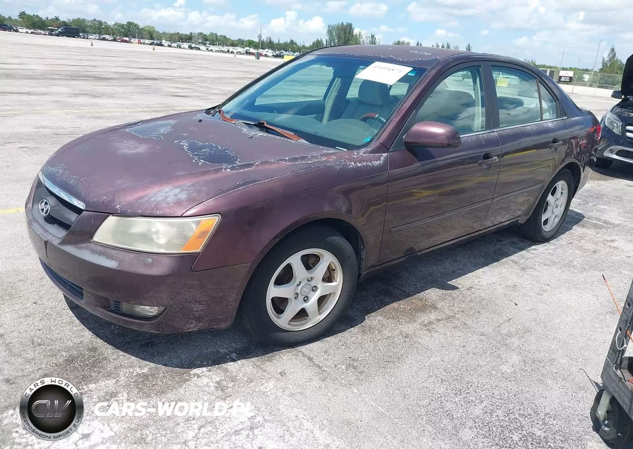 2006 Hyundai Sonata Gls V6-Lx V6 VIN:5NPEU46F76H005575 - 2