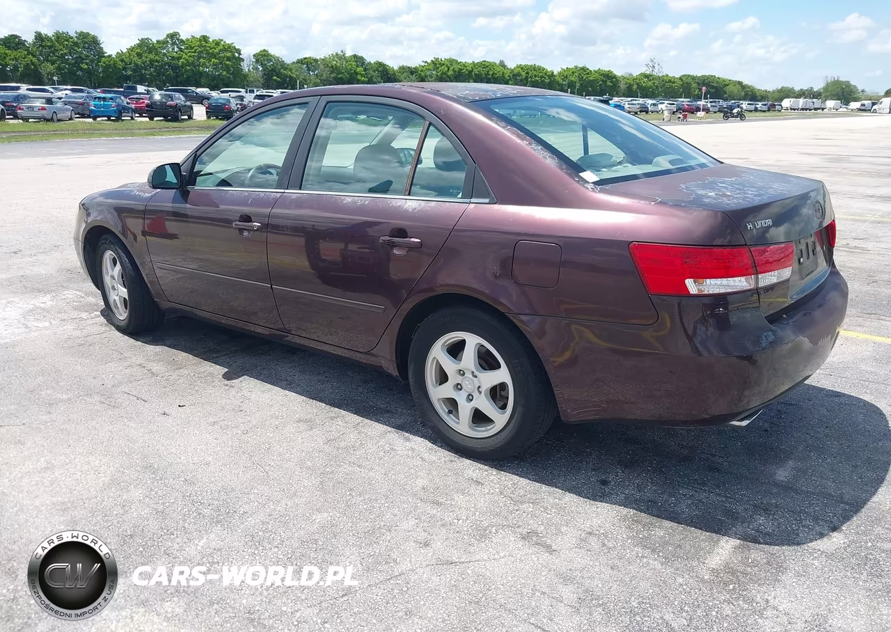 2006 Hyundai Sonata Gls V6-Lx V6 VIN:5NPEU46F76H005575 - 3