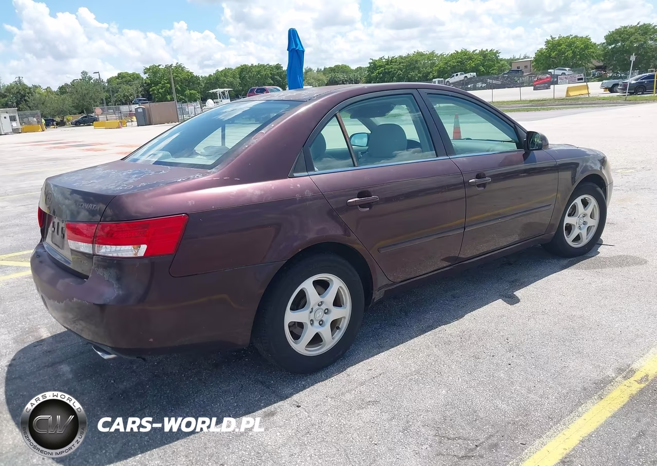 2006 Hyundai Sonata Gls V6-Lx V6 VIN:5NPEU46F76H005575 - 4