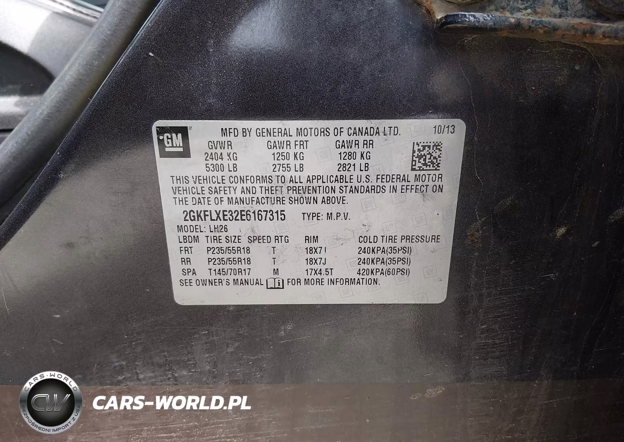 2014 GMC Terrain Slt-1 VIN:2GKFLXE32E6167315 - 9