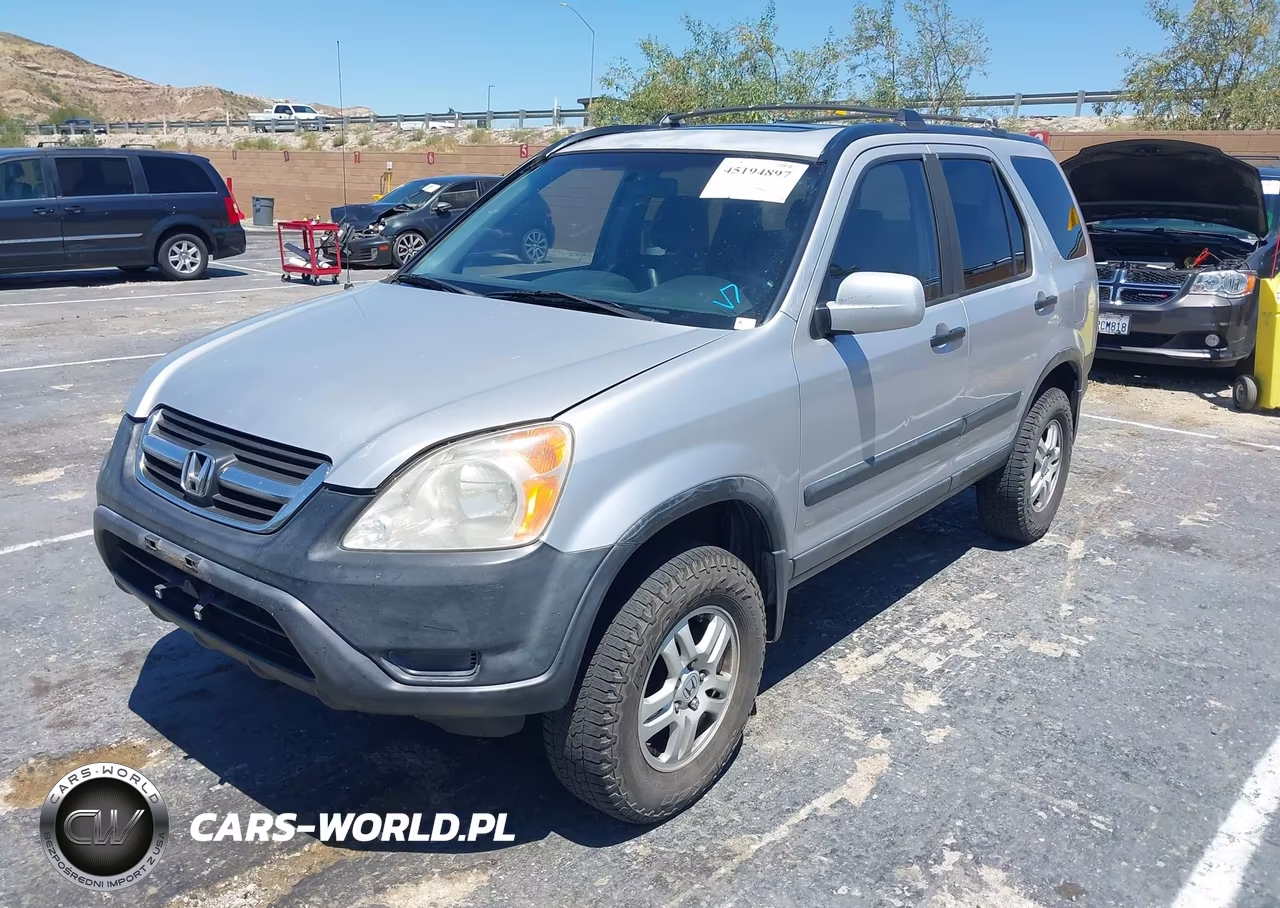 2002 Honda Cr-V Ex VIN:JHLRD788X2C062251 - 2