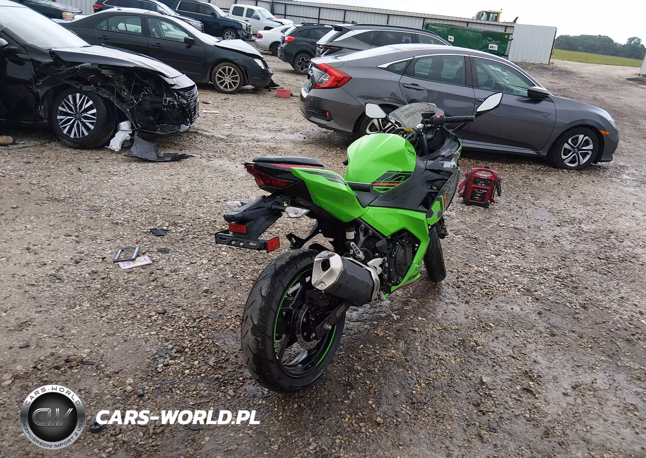 2023 Kawasaki Ex400 VIN:JKAEXKH11PDAP3131 - 4