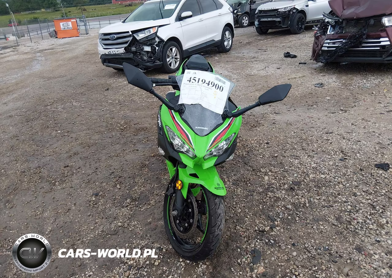 2023 Kawasaki Ex400 VIN:JKAEXKH11PDAP3131 - 5