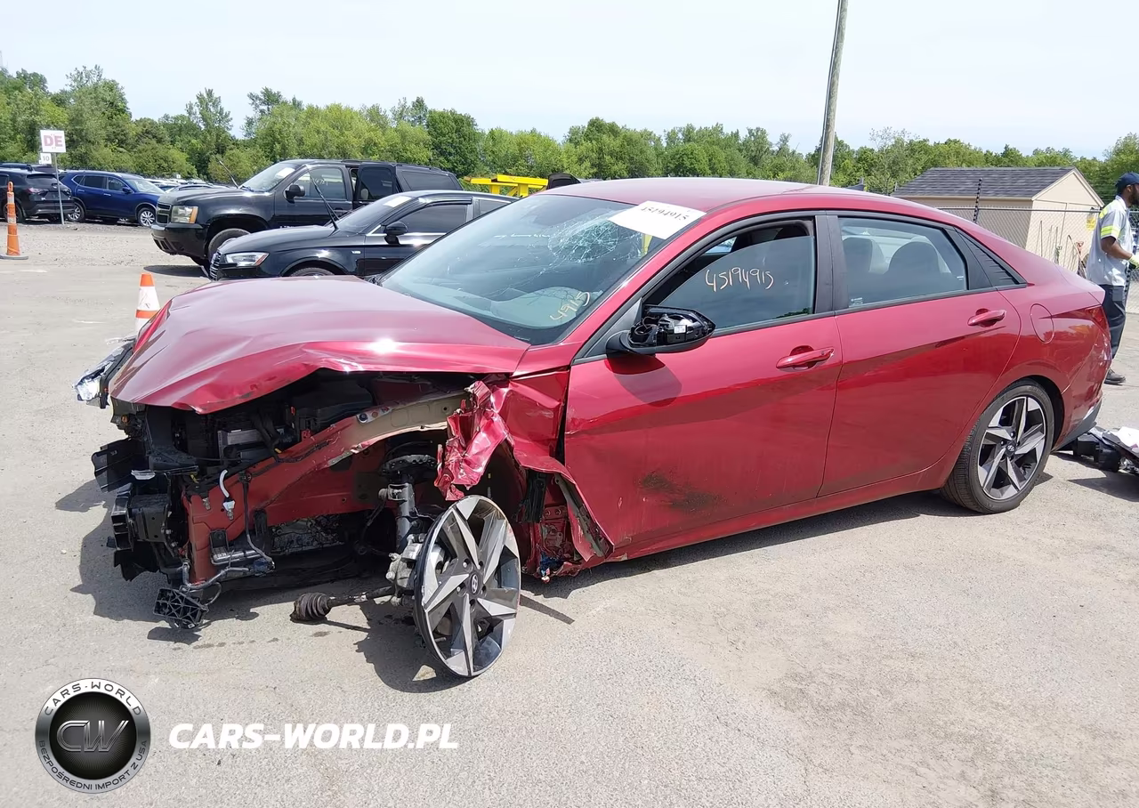 2023 Hyundai Elantra Sel VIN:KMHLS4AG0PU579242 - 2