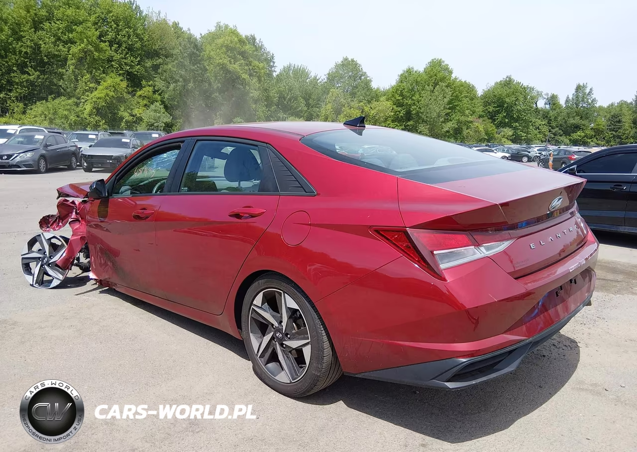 2023 Hyundai Elantra Sel VIN:KMHLS4AG0PU579242 - 3