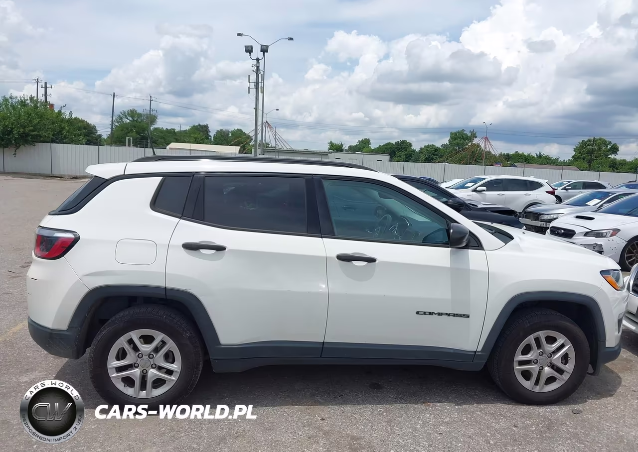 2018 Jeep Compass Sport Fwd VIN:3C4NJCAB9JT133669 - 13