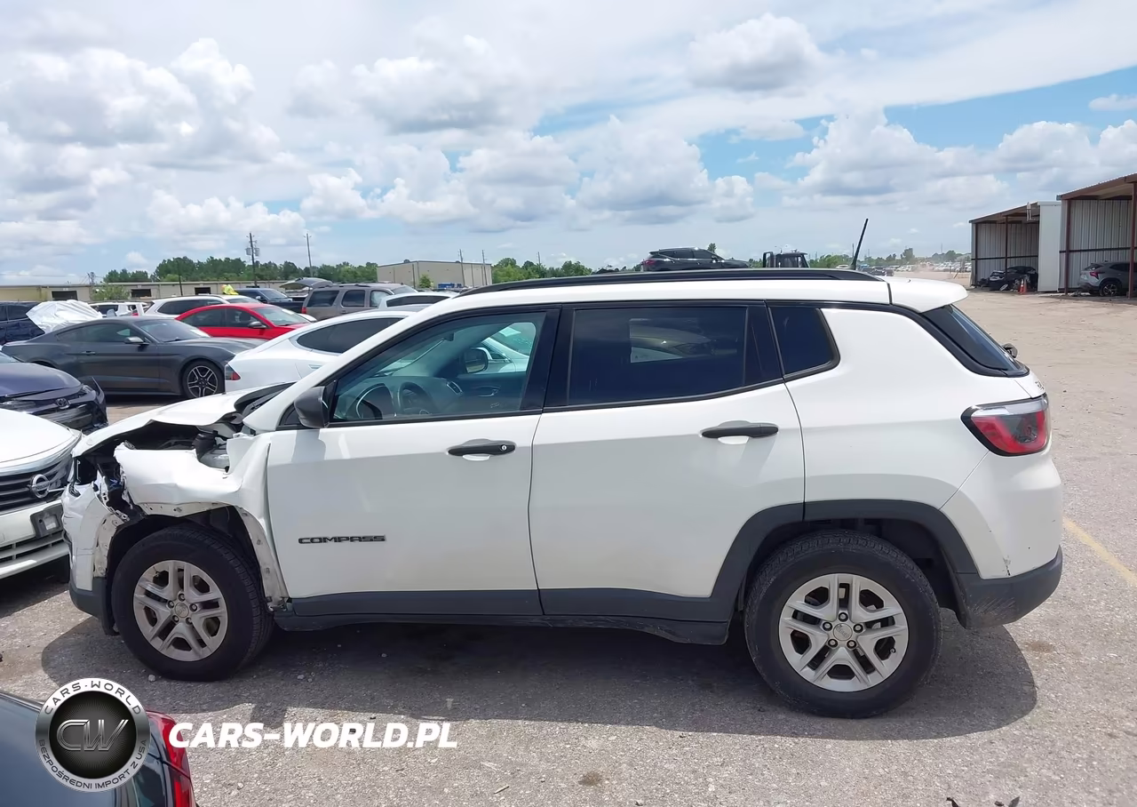 2018 Jeep Compass Sport Fwd VIN:3C4NJCAB9JT133669 - 14