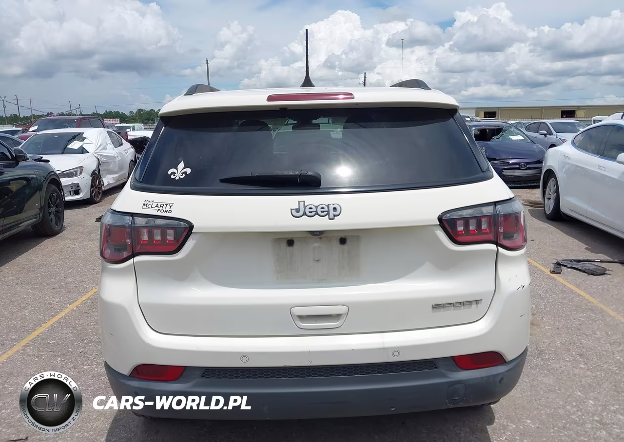 2018 Jeep Compass Sport Fwd VIN:3C4NJCAB9JT133669 - 16