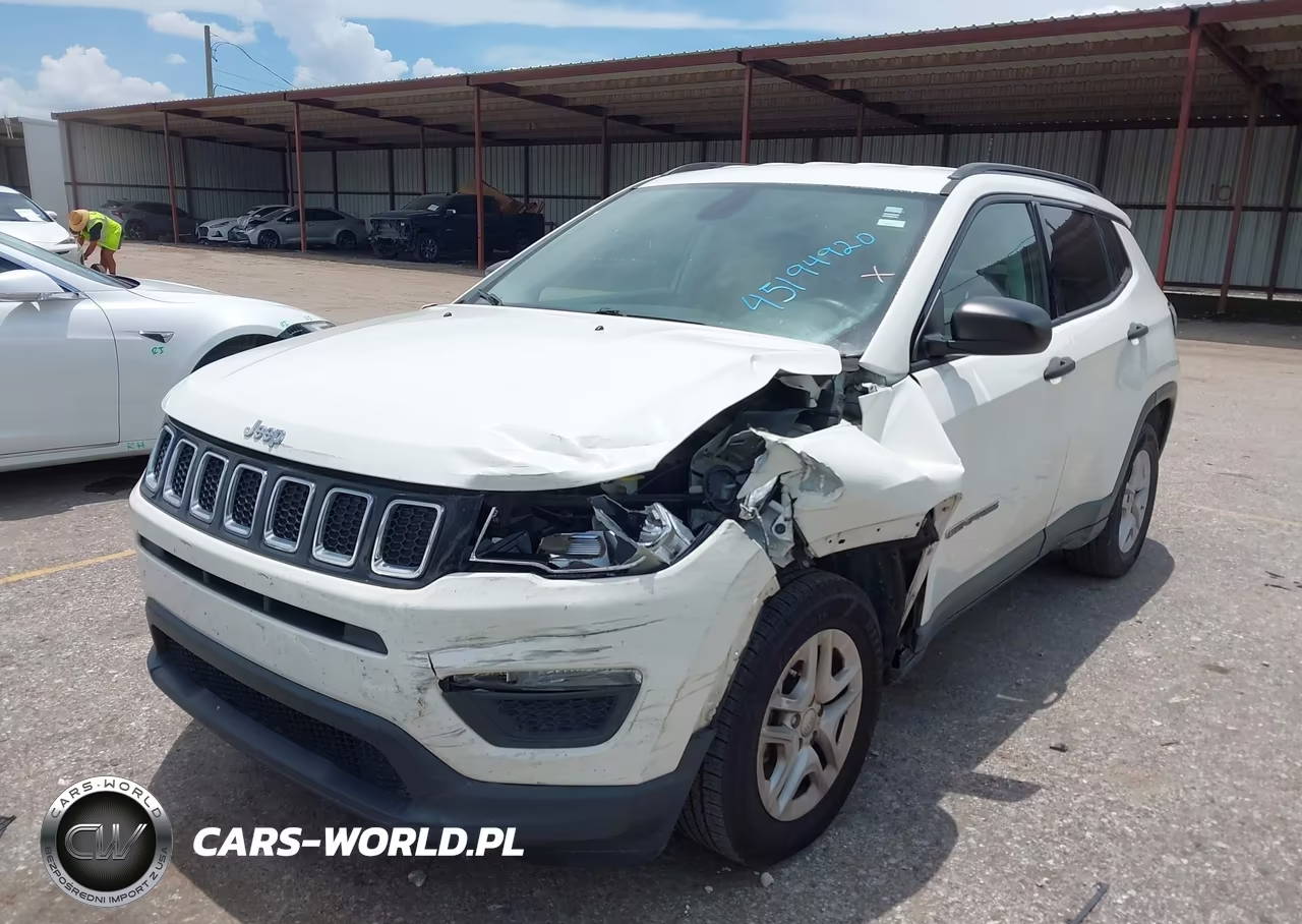 2018 Jeep Compass Sport Fwd VIN:3C4NJCAB9JT133669 - 6