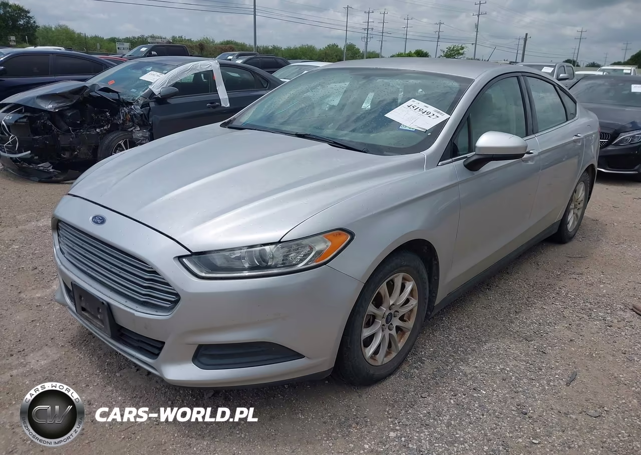 2015 Ford Fusion S VIN:3FA6P0G77FR163946 - 2