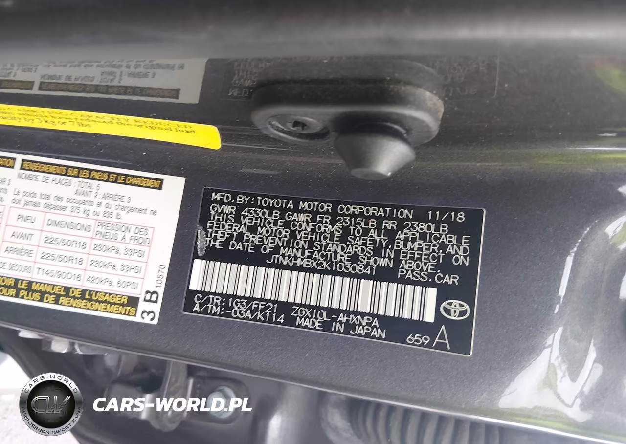 2019 Toyota C-Hr Xle VIN:JTNKHMBX2K1030841 - 9