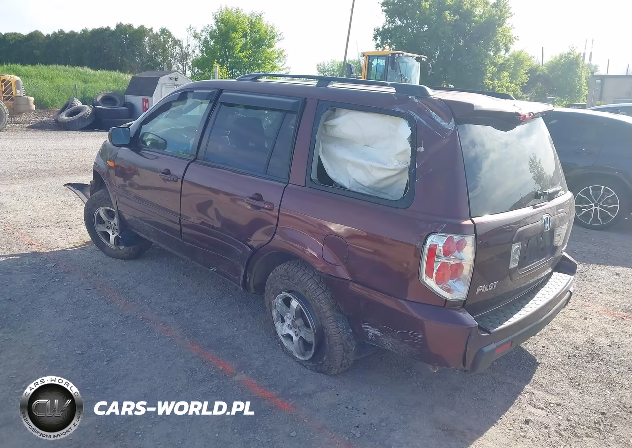 2008 Honda Pilot Ex VIN:5FNYF18498B044283 - 3