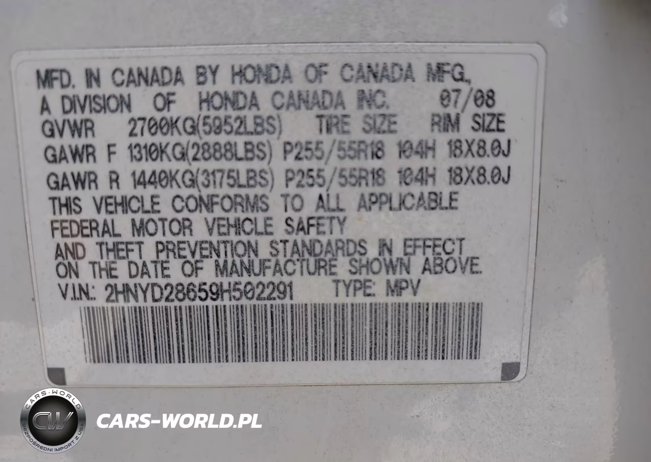 2009 Acura Mdx Technology Package VIN:2HNYD28659H502291 - 9