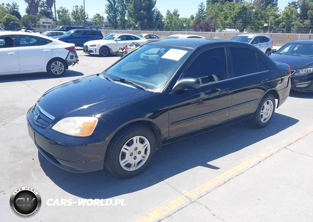 2001 Honda Civic Lx VIN:1HGES16501L019254 - 2